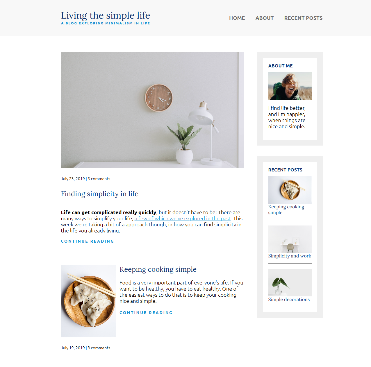 Simple Life Blog